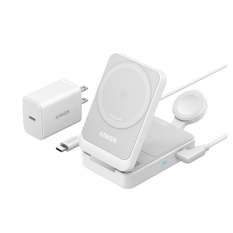 Anker MagGo Wireless Charger Stand (15W Qi2)
