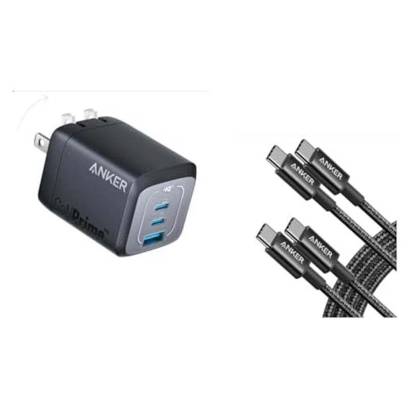 Anker Nano Charger 67W 3-Port GaN