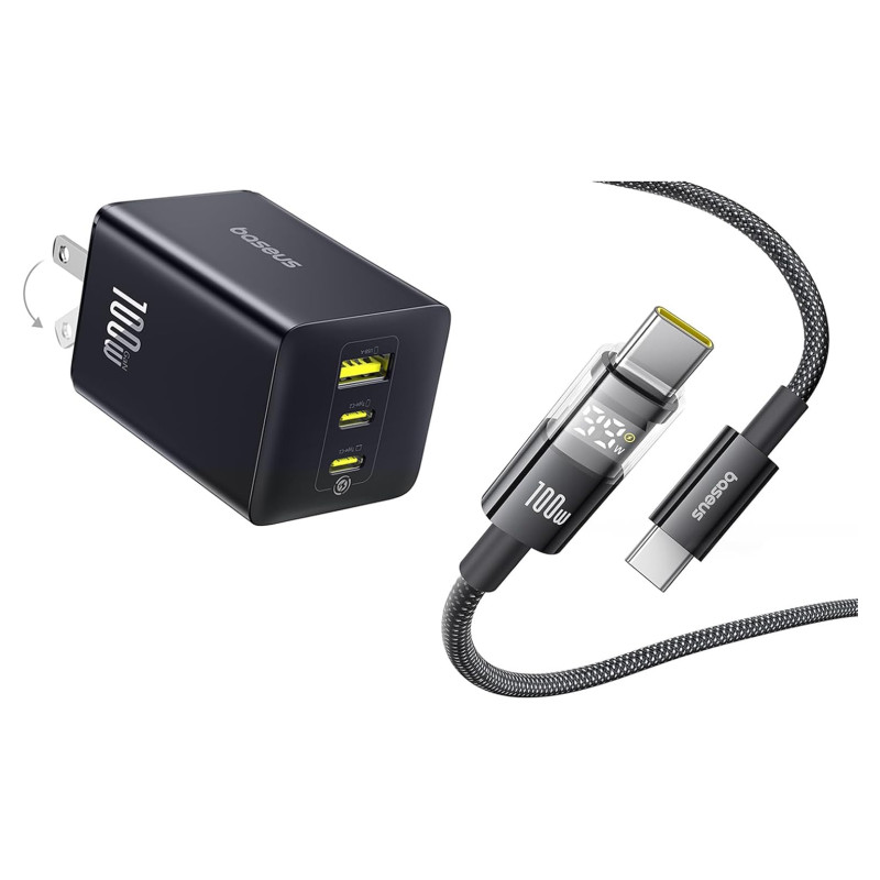 Baseus GaN6 Pro 100W 2-Port Charger