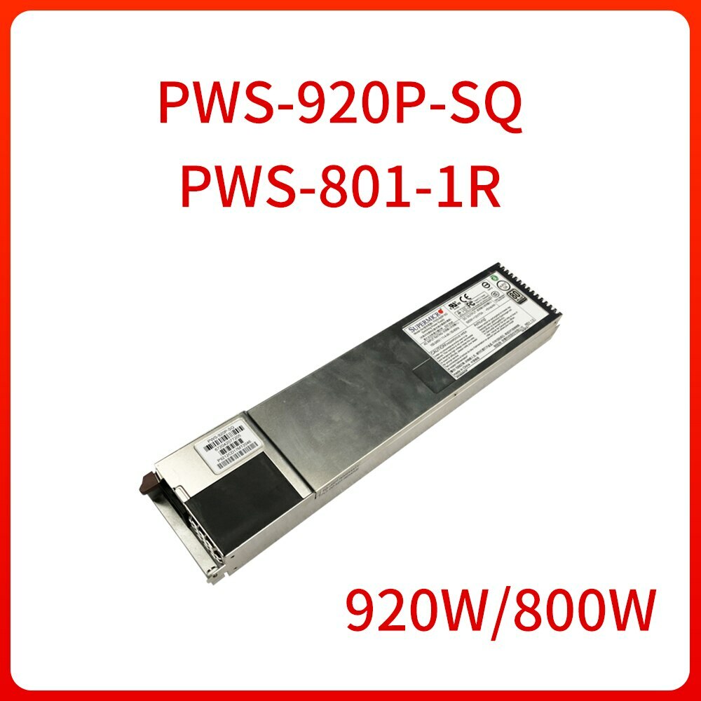 Supermicro 920W Redundant PSU (PWS-920P-SQ)