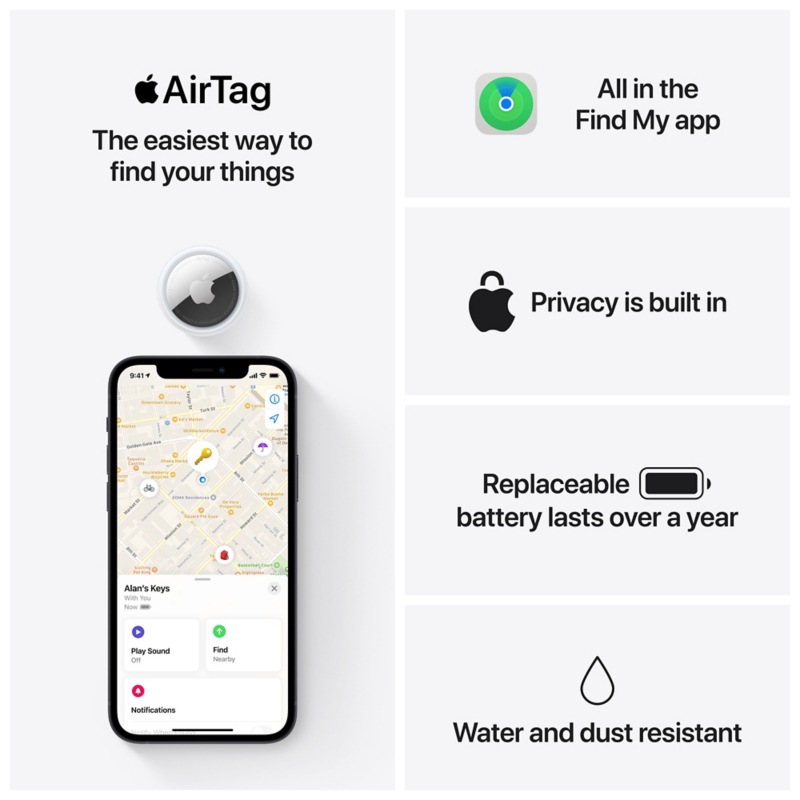 Apple AirTag (4-Pack)