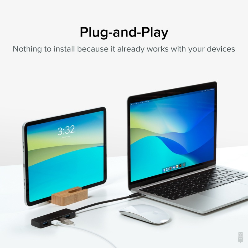UGREEN 4-Port USB 3.0 Hub