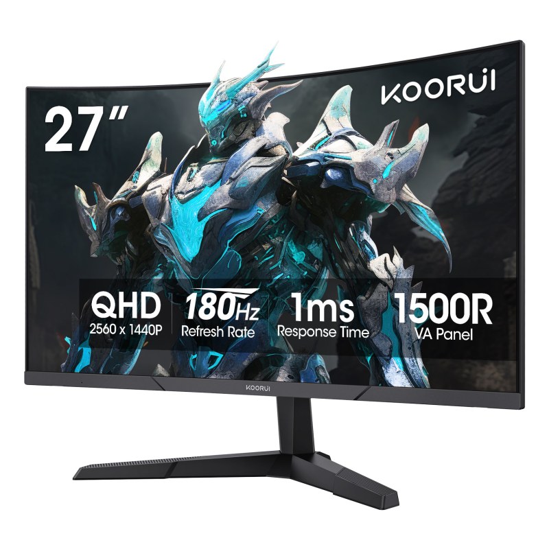 Koorui 27E6QCA 27" QHD 180Hz Curved