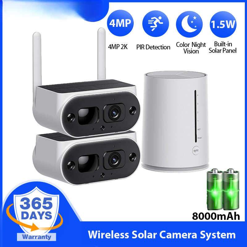 Hikvision 4-Channel 4MP WiFi Camera Kit