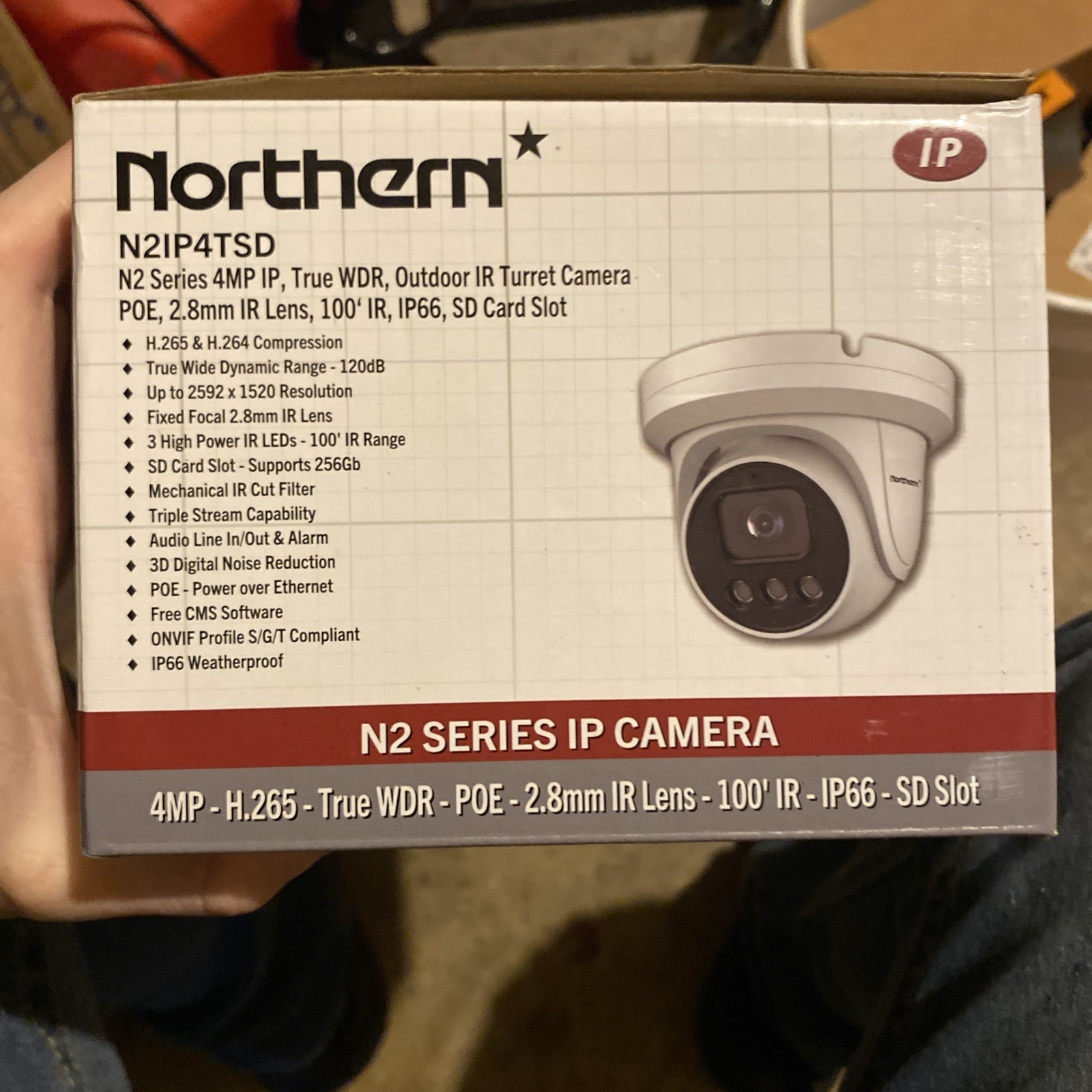 Hikvision ColorVu 4MP Turret Camera