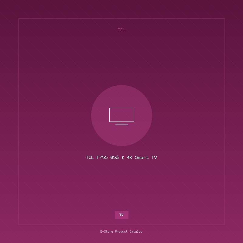 TCL P755 65″ 4K Smart TV