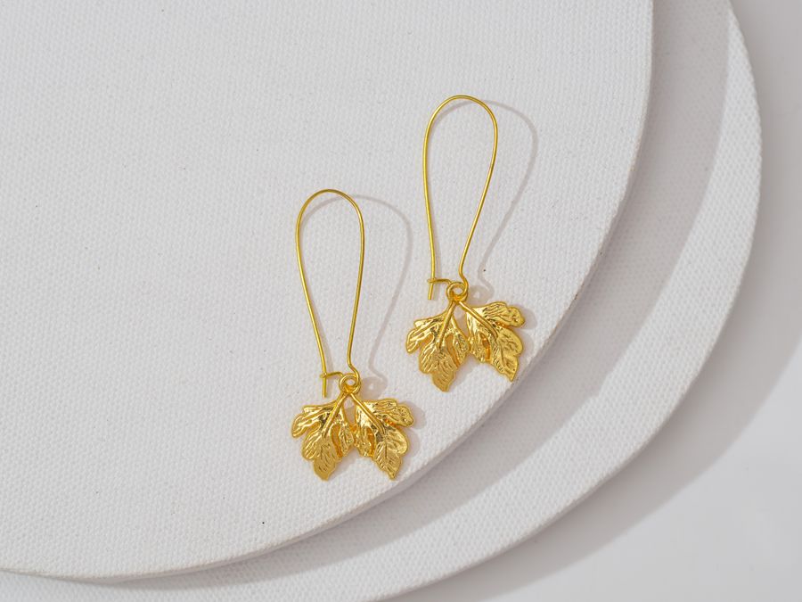 Gold Drop Earrings
