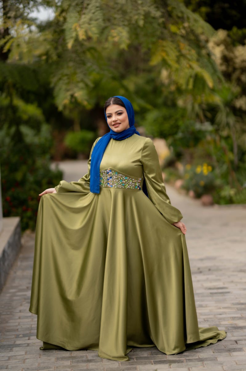 Pleated Maxi Skirt