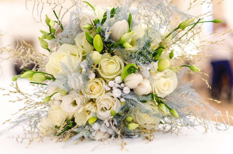 White Rose Bouquet