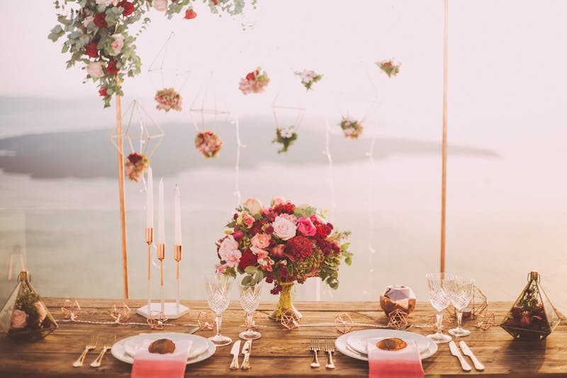 Wedding Table Centerpiece